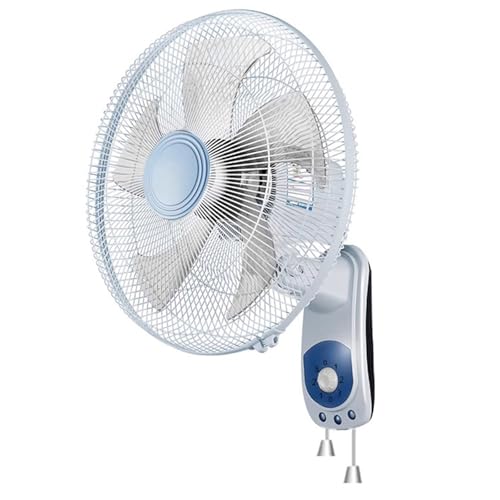 DPAOZPO Oszillierend Ventilator, Leiser Luftkühler Mit 3 Geschwindigkeiten, Wandventilatoren Mit 5 Flügeln, Für Büro DPAOZPO Oszillierend Ventilator, Leiser Luftkühler Mit 3 Geschwindigkeiten, Wandventilatoren Mit 5 Flügeln, Für Büro von DPAOZPO