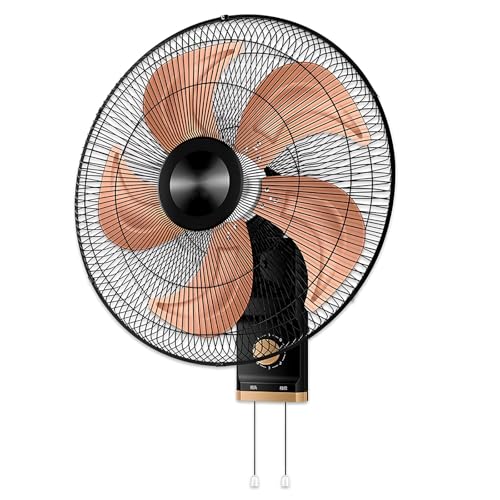 DPAOZPO Wandventilator 46/50/60cm, Wandventilatoren 3 Geschwindigkeiten, Luftkühler Leiser 90° Oszillation(60cm) von DPAOZPO