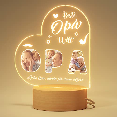 DPDP Bester Opa Geschenk Personalisiert - Coole Geschenke für Opa Geburtstag von DPDP