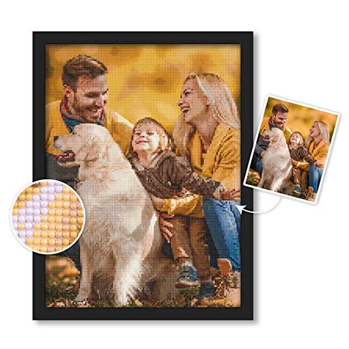 DPDP Diamond Painting Eigenes Bilder Foto Personalisiert - Custom Benutzerdefinierte 5D Diamant Painting Full Bilder Malerei Set Home Decor, 40*60CM von DPDP