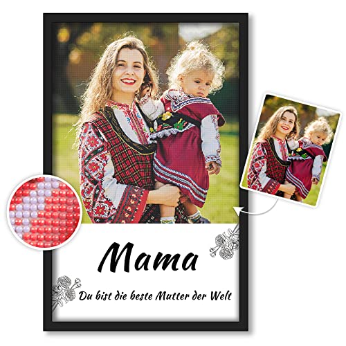 DPDP Diamond Painting eigenes Foto Diamond Painting personalisiert, Geschenke für Mama, Mama Geburtstagsgeschenk, Muttertagsgeschenk, 5D Diamant Painting Bilder Malerei Set Home Dekor 40x60 cm DPDP Diamond Painting eigenes Foto Diamond Painting personalisiert, Geschenke für Mama, Mama Geburtstagsgeschenk, Muttertagsgeschenk, 5D Diamant Painting Bilder Malerei Set Home Dekor 40x60 cm von DPDP