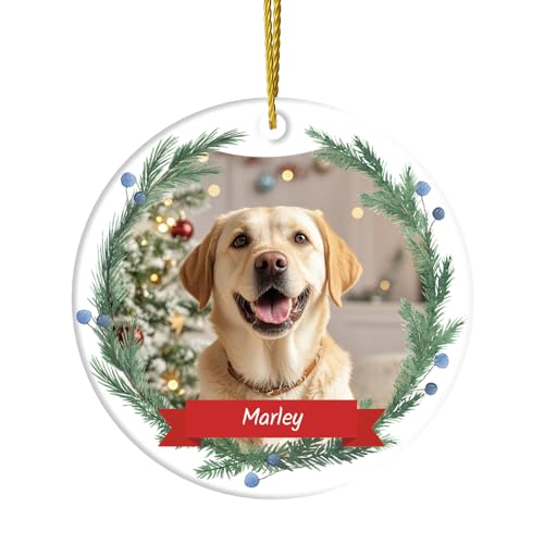 DPDP Personalisierte Weihnachtskugeln mit Fotos 2024, Hundebegleiter Weihnachtsbaumschmuck, Keramik Weihnachtskugel, Personalisierter Weihnachtsschmuck für Tierliebhaber DPDP Personalisierte Weihnachtskugeln mit Fotos 2024, Hundebegleiter Weihnachtsbaumschmuck, Keramik Weihnachtskugel, Personalisierter Weihnachtsschmuck für Tierliebhaber von DPDP