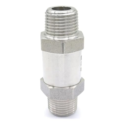 1/2" NPT Male 304 Stainless Steel Non-return Check Valve Water Gas Oil von DPEPFTNBFY