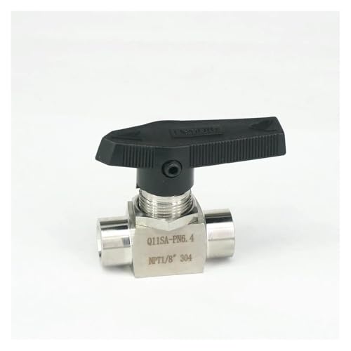 1/8" NPT Female Shut Off Ball Valve 304 Stainless Steel Bulkhead Water Gas Oil 915 PSI 1/8" NPT Female Shut Off Ball Valve 304 Stainless Steel Bulkhead Water Gas Oil 915 PSI von DPEPFTNBFY