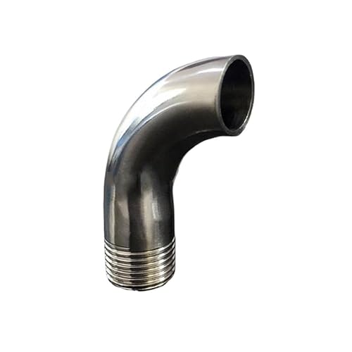 19mm 3/4" Pipe OD Butt Weld x 1/2" BSPT Male 90 Degree Elbow SUS 304 Stainless Steel Pipe Fitting Home Brew Beer Wine von DPEPFTNBFY