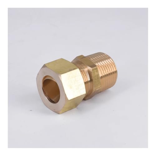 3/4" NPT Male Fit 3/4" OD 19mm Tube Compression Union Brass Fitting Connector Propane Water Gas Air Oil Fuel Hydaulic Pneumatic von DPEPFTNBFY