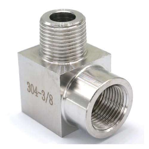 3/8" Female To Male Elbow 304 Stainless Steel Pipe Fitting Adapter 250 Bar 3/8" Female To Male Elbow 304 Stainless Steel Pipe Fitting Adapter 250 Bar von DPEPFTNBFY