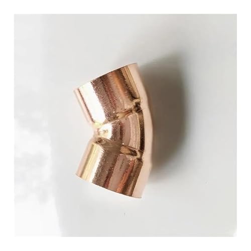 76mm Inner Dia x1.8mm Thickness Copper 45 Elbow Scoket Weld End Feed Coupler Plumbing Fitting Water Gas Oil 45 Deg von DPEPFTNBFY