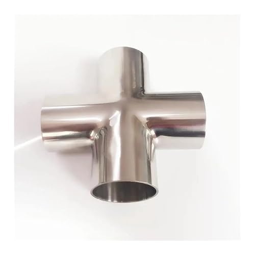 89mm 3.5" Pipe OD Butt Welding Cross 4 Ways Splitter SUS 304 Stainless Steel Fitting Spliter Homebrew Beer Wine 89mm 3.5" Pipe OD Butt Welding Cross 4 Ways Splitter SUS 304 Stainless Steel Fitting Spliter Homebrew Beer Wine von DPEPFTNBFY
