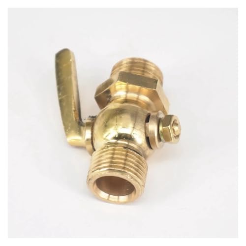 Brass Drain Petcock Shut Off Valve 1/2" Male for Fuel Gas Oil Air von DPEPFTNBFY