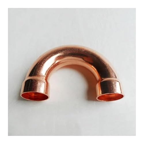 Copper 180 Elbow Plumbing Pipe Fitting Water Gas Oil Scoket Weld Coupler End Feed 180 Deg 28.6mm x1mm x88 von DPEPFTNBFY