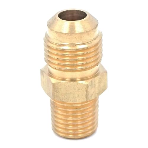SAE Male 5/8"-18 UNF Fit Tube OD 3/8" - 1/4" NPT Male Brass SAE 45 Degree Pipe Fitting Connectors 1000PSI von DPEPFTNBFY