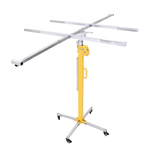 DPFCYBS 3-in-1-Multifunktions-Gipsplattenlift 3m-5m Hubhöhe Tragbares Kleines Deckenwerkzeug Platten-Heber(Size:Height: 4m) von DPFCYBS