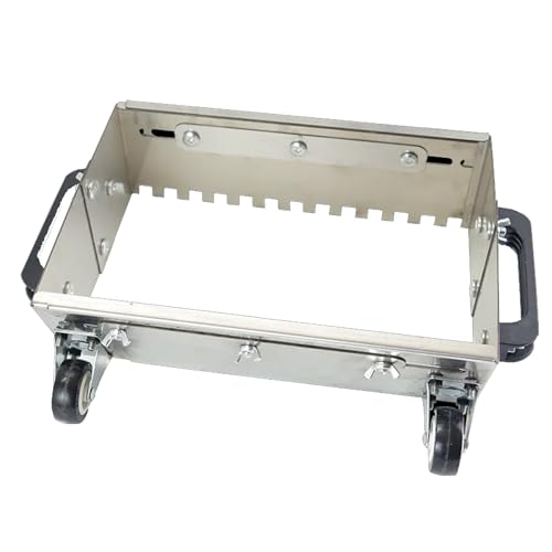 DPFCYBS 300-800mm Einstellbare Zahnkelle Mörtelkamm Mit Rädern Fliesenleger Quadratischer Kasten Flacher Sand Nivelliergerät Für Fliesenleger Pflastersteine(Color:600mm(Square)) von DPFCYBS