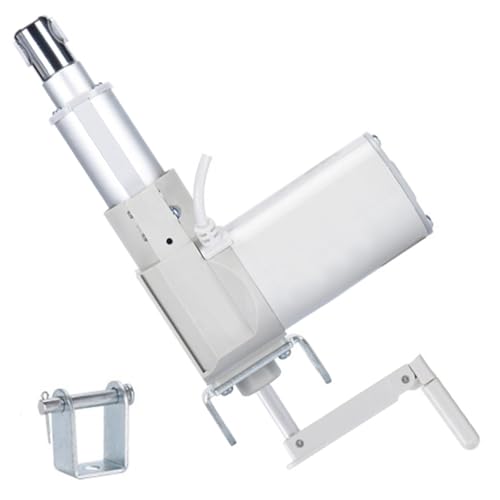 DPFCYBS DC 12V/24V Linearer Stellantrieb 8000N (800kg/1763lb) Hohe Last Elektrisch + Manuell Multifunktions-Teleskopstangenlift(Size:300mm,Color:DC 12V) von DPFCYBS