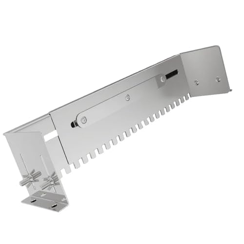 DPFCYBS Einstellbare Zahnkelle Mörtelkamm 300-800mm Fliesensandgerät Flachsand Nivellierung Fliesenlegen Werkzeug(Color:800mm(Oblique Angle)) von DPFCYBS