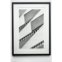 Limitiert Fine Art Fotografie "Fassade #2" Auf Hahnemühle Baryta, Moderne Wanddeko, Print 60x40 cm, Limitierte Auflage - 2/100 von DPFotodesign