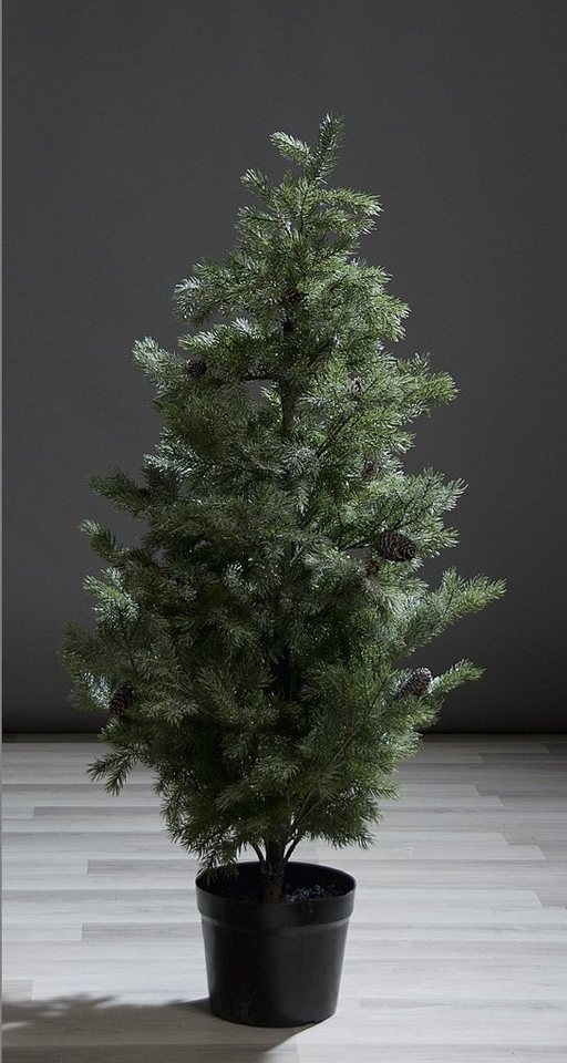 Kunstbaum Eis-Tannenbaum grün 120 cm Kunstpflanze von DPI, DPI, Höhe 100 cm von DPI