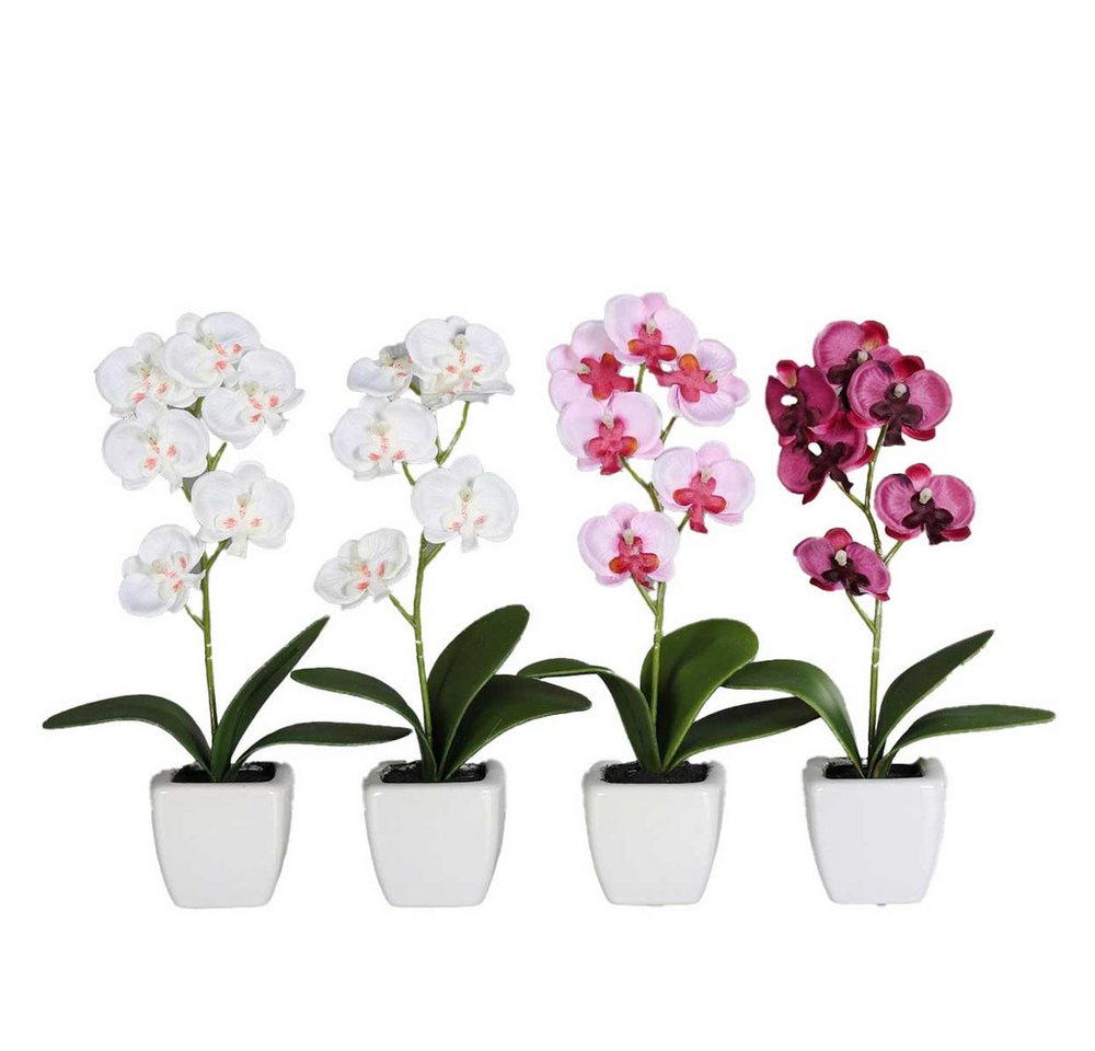 Kunstblume Kunstblume - Orchidee - im Topf - 1 Stück, DPI von DPI