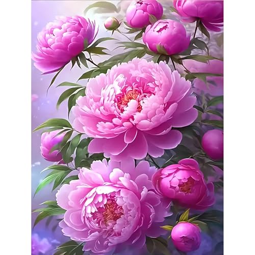 DPIDEA Diamond Painting Blumen, 5D Diamant Painting Bilder Erwachsene Blumen, DIY Diamant Malerei Runde Steine für Zuhause Dekor 30x40 cm DPIDEA Diamond Painting Blumen, 5D Diamant Painting Bilder Erwachsene Blumen, DIY Diamant Malerei Runde Steine für Zuhause Dekor 30x40 cm von DPIDEA