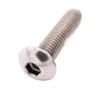 1/2 Stück M2,5 M3 M5 M6 M8 M10 M12 304 A2-70 Edelstahl Hohlloch durch Air Out Allen Sechskant Innensechskant Knopfschraube(25mm,M3 2pcs) von DPIPUBZSZ