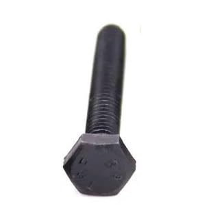 1–10 Stück M6 M8 M10 M12 M14 M16 Schwarz Legierter Stahl Der Güteklasse 12,9 Metrisches Gewinde GB5783 DIN933 Außensechskant-Sechskantschraube(40mm,5pcs M8) von DPIPUBZSZ