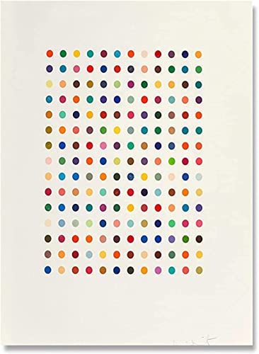 Damien Hirst Poster Abstrakt Pop Leinwand Wandkunst Drucke Mode Malerei Ästhetisches Bild Für Wohnzimmer Dekor 40X60Cm Kein Rahmen von DPKHDS