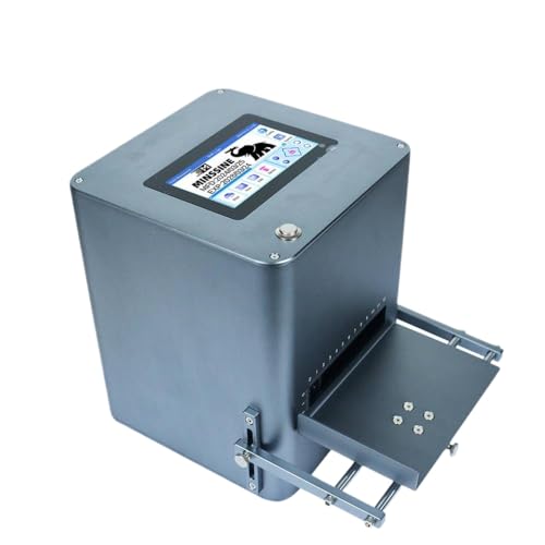 DPLBAZHC 12,7 mm Desktop Inkjet -Drucker -Kompatible -Codierungsmaschine mit 3 Modi -Tabletop Kompatibel mit Ablaufdatum Label -Barcode QR -Code Automatischer Druck(25.4-No Ink) von DPLBAZHC