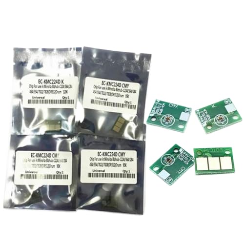 DPLBAZHC 20pcs DR512 Trommeleinheits -Chip -kompatibel mit C224 C364 C284 C454 C554 7822 7828 Farblaserpatrone Reset von DPLBAZHC