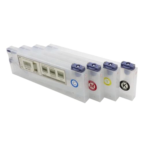 DPLBAZHC 4PCS 220 ml 1. 5L Tank nachfüllbar Tintenpatronenmassen -Tinten -CISS -System kompatibel mit BN 20 BN 20A VS300 RS540 XR640 RF640 SP300 Drucker(4 Cartridge) von DPLBAZHC