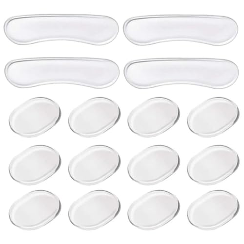 DPLBAZHC 652d 16 -Pieces trommeldämpfende Mondgelkissen weiche klare ovale Form Trommelschieber -Set kompatibel mit verschiedenen Drum -Kits DPLBAZHC 652d 16 -Pieces trommeldämpfende Mondgelkissen weiche klare ovale Form Trommelschieber -Set kompatibel mit verschiedenen Drum -Kits von DPLBAZHC