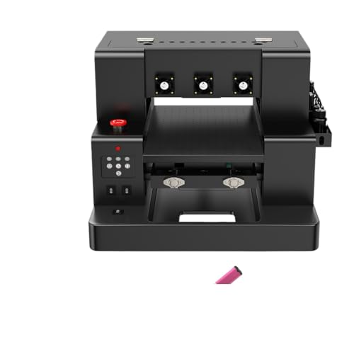 DPLBAZHC DTF -Drucker A3 -Drucker kompatibel mit Telefonhüllen Acrylglas xpfemale DTF -Druckmaschine A3 Format(A4 UV DTF Printer) von DPLBAZHC