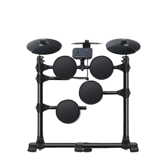 DPLBAZHC MT10 Elektronischer Drum -Set mit 5 Drums 3 Becken 180 Töne USB MIDI -Kopfhörerschnittstelle mit den meisten Drum -Modulen kompatibel(at 11) von DPLBAZHC