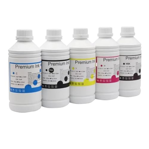 DPLBAZHC Pigmenttinte Kompatibel mit Drucker der TM-Serie(C-1000ML Pigment) von DPLBAZHC