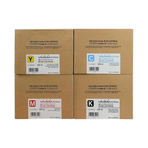 DPLBAZHC Tintenpatrone kompatibel mit Fuji Frontier DE100 DE-100 DE 100 Refurbish Refurbish Printer(Black) von DPLBAZHC