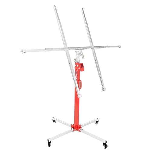 4-In-1 Multifunktions Gipsplattenlift Plattenheber mit Nivellierfunktion Plattenlift Plattenheber Feststellbar für Trockenbau und Platteninstallation,3.5m von DPLWJPP