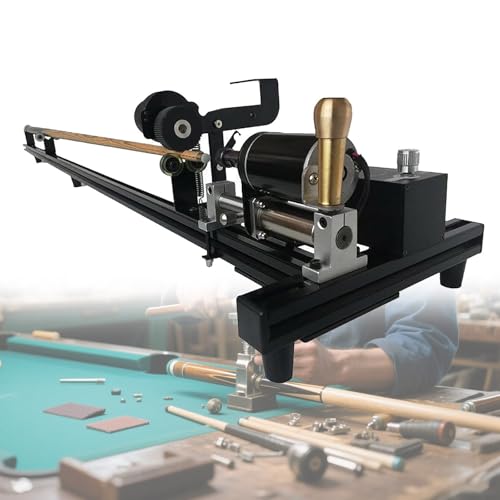 7 In 1 Billardqueue Reparaturwerkzeug Keulenbegradigung Billardqueue Reparaturmaschine Snookerqueue Reparaturwerkzeug für Billardtische,Queue Reparatur von DPLWJPP