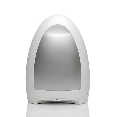 Berührungsloser Staubsauger mit Automatischer Kehrschaufel Elektrischer Mülleimer Friseursalons zum Reinigen von Tierhaaren und Küchenabfällen Im Salon,White von DPLWJPP