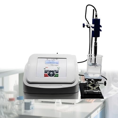 Einstellbarer Hochgeschwindigkeits Homogenisator Hochgeschwindigkeits Zellgewebehomogenisator für Mischer Labor Dispergier Emulgator Homogenisator,10mm von DPLWJPP
