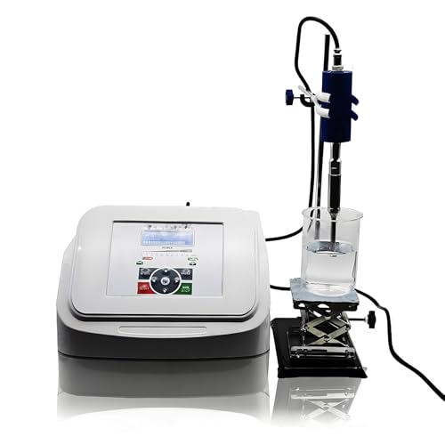 Einstellbarer Labor Dispergier Emulgator Hochgeschwindigkeits Homogenisator Geschwindigkeitsverstellbarer Labor Emulgierhomogenisator Labordispergierer,3mm von DPLWJPP