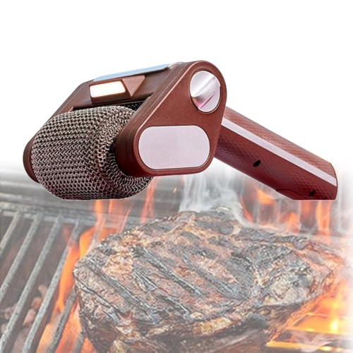 Elektrischer Bürstenfreier Grillreiniger Borstenfrei Drehende Grillbürste mit Led Power Roller Wegräbt Eingebrannte Lebensmittel Weg Grillreiniger Ohne Borsten Elektrischer Bürstenfreier Grillreiniger Borstenfrei Drehende Grillbürste mit Led Power Roller Wegräbt Eingebrannte Lebensmittel Weg Grillreiniger Ohne Borsten von DPLWJPP