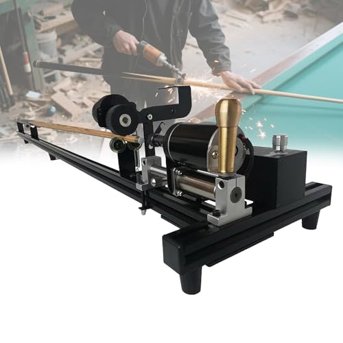 Snooker Queue Reparaturmaschine 7 In 1 Queuespitzenwerkzeug Queue Reparatur Und Wartungsdrehbank Verwendet für die Reparatur von Pool Queue Spitzenclips von DPLWJPP