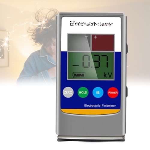 Statisches Elektrizitätsmessgerät 0-20Kv Elektrostatik Feldmeter Tragbares Elektrostatik Feld Messgerät mit Digitalem Lcd-Display Ionenbalance Tester Statisches Elektrizitätsmessgerät 0-20Kv Elektrostatik Feldmeter Tragbares Elektrostatik Feld Messgerät mit Digitalem Lcd-Display Ionenbalance Tester von DPLWJPP