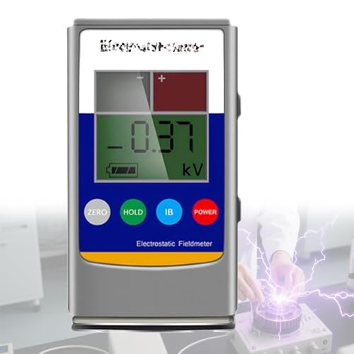 Tragbarer Antistatikfeld Erkennungstester Statisches Messgerät mit Lcd Bildschirm Elektrostatisches Feldmessgerät 0–20kv Tragbares Messgerät for Elektrostatische Felder von DPLWJPP