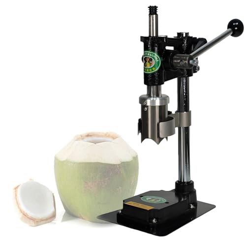 Kokosnuss-öffner,Edelstahl-Kokosnussausstecher Mit Ergonomischem Griff,Ohne Kraftaufwand Junge Kokosnüsse öffnen,Lebensmittelechter Edelstahl,Black Kokosnuss-öffner,Edelstahl-Kokosnussausstecher Mit Ergonomischem Griff,Ohne Kraftaufwand Junge Kokosnüsse öffnen,Lebensmittelechter Edelstahl,Black von DPLXQPP