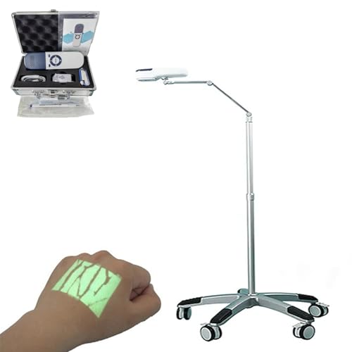 Venenfinder Für Iv-Therapie,Handheld Venenvisualisierungsgerät Mit 3 Größen & Erweitertem Modus (≤20db Geräusch),Ideal Für Dunkle Hauttypen,Trolleymodel von DPLXQPP