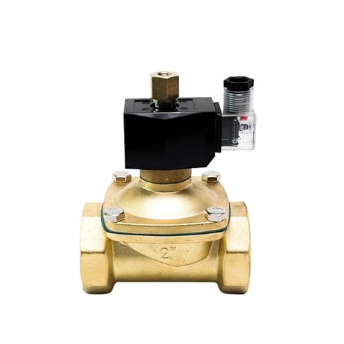 2 Zoll (5,1 cm) Messing-Magnetventilschalter, normalerweise geöffnet, 220 V AC, 24 V DC, 12 V DC, 110 V AC, 380 V AC, 24 VDC von DPNABQOOQ