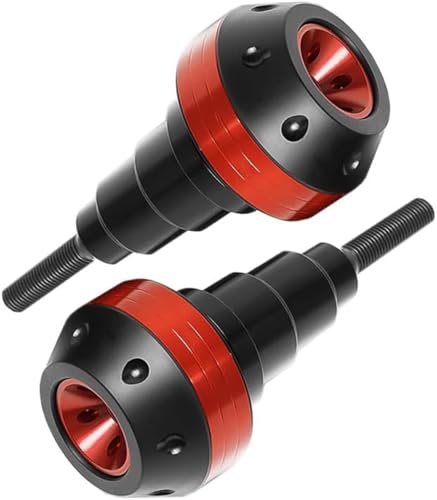 DPONHJ Motorrad Crashpads Protektoren für Yamaha V Star 250 2008-2024, Motorrad Rahmenschieber, Crashpads Falling Protection, Gewindedurchmesser 8 Mm, Motorradzubehör,A RED DPONHJ Motorrad Crashpads Protektoren für Yamaha V Star 250 2008-2024, Motorrad Rahmenschieber, Crashpads Falling Protection, Gewindedurchmesser 8 Mm, Motorradzubehör,A RED von DPONHJ
