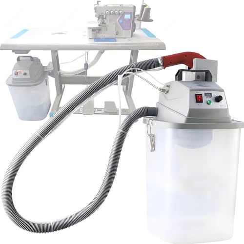 DPQYJPP Fadenschneidemaschine Stoff, 30-l-Aufbewahrungsbehälter, elektrischer bürstenloser Fadenschneider mit einem Kopf, intelligente Fadenschneidemaschine Bekleidungsfabrik, 28.000/min. von DPQYJPP