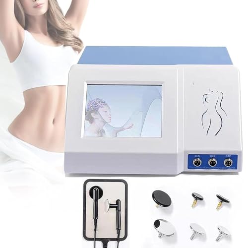 Tecar-Therapiegerät,tragbares Schmerzlinderungsgerät Hause,Tecar RES CAP,Gerät mit zwei Modi Cellulite-Reduktion,Lifting&Straffen,Formen und Gesundheitspflege, mit 8 Massageköpfen von DPQYJPP